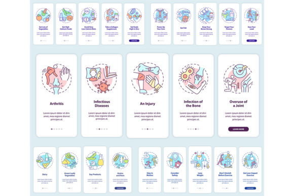 Bone and Joint Health Mobile App Screens: Your Guide to Optimal Wellness