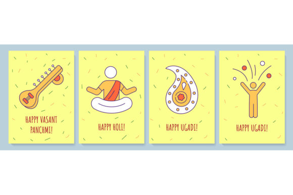 Celebrating Indian Holidays Cards Set: A Thoughtful Way to Connect