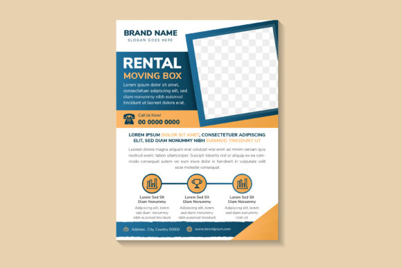 Enhance Your Moving Business with the Rental Moving Box Vertical Flyer