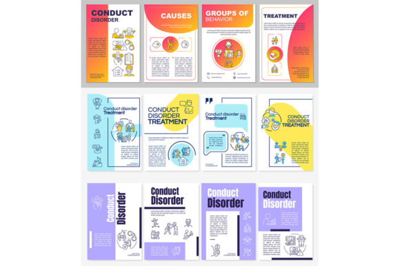 Exploring the Conduct Disorder Brochure Template Set: A Comprehensive Resource