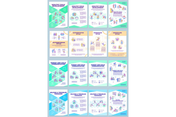 Healthy Child Brochure Template Set: A Comprehensive Guide for Promoting Mental Wellbeing