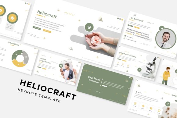 Heliocraft Keynote Template: A Versatile Design Tool