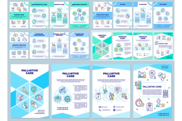 Hospice Care Brochure Template Set: A Comprehensive Guide for Medical Programs