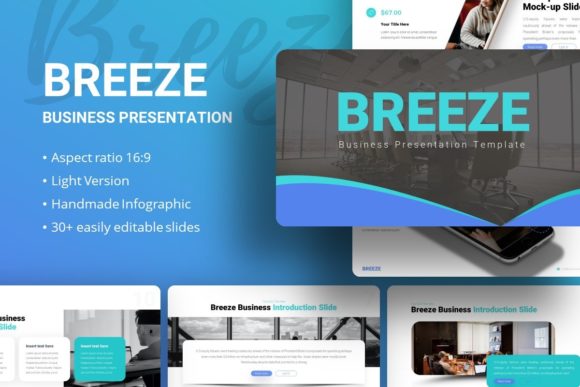Introducing Breeze Business Presentation Template: A Versatile Tool for Modern Presentations