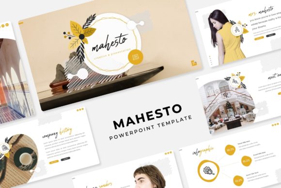 Mahesto Power Point Template: A Creative Toolkit