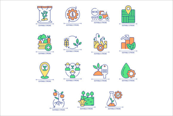 Understanding Farming Trends RGB Color Icons Set: A Comprehensive Guide