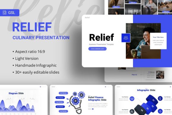 Unlocking Creativity and Professionalism with the Relief Finance Presentation Template