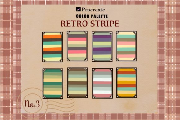 Unlocking Creativity with Retro Color Palette Procreate No.3
